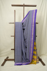 Lavender Cotton Ilkal Saree - SRLCIS1026