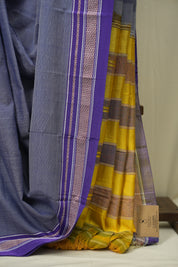 Lavender Cotton Ilkal Saree - SRLCIS1026