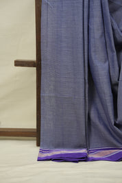 Lavender Cotton Ilkal Saree - SRLCIS1026