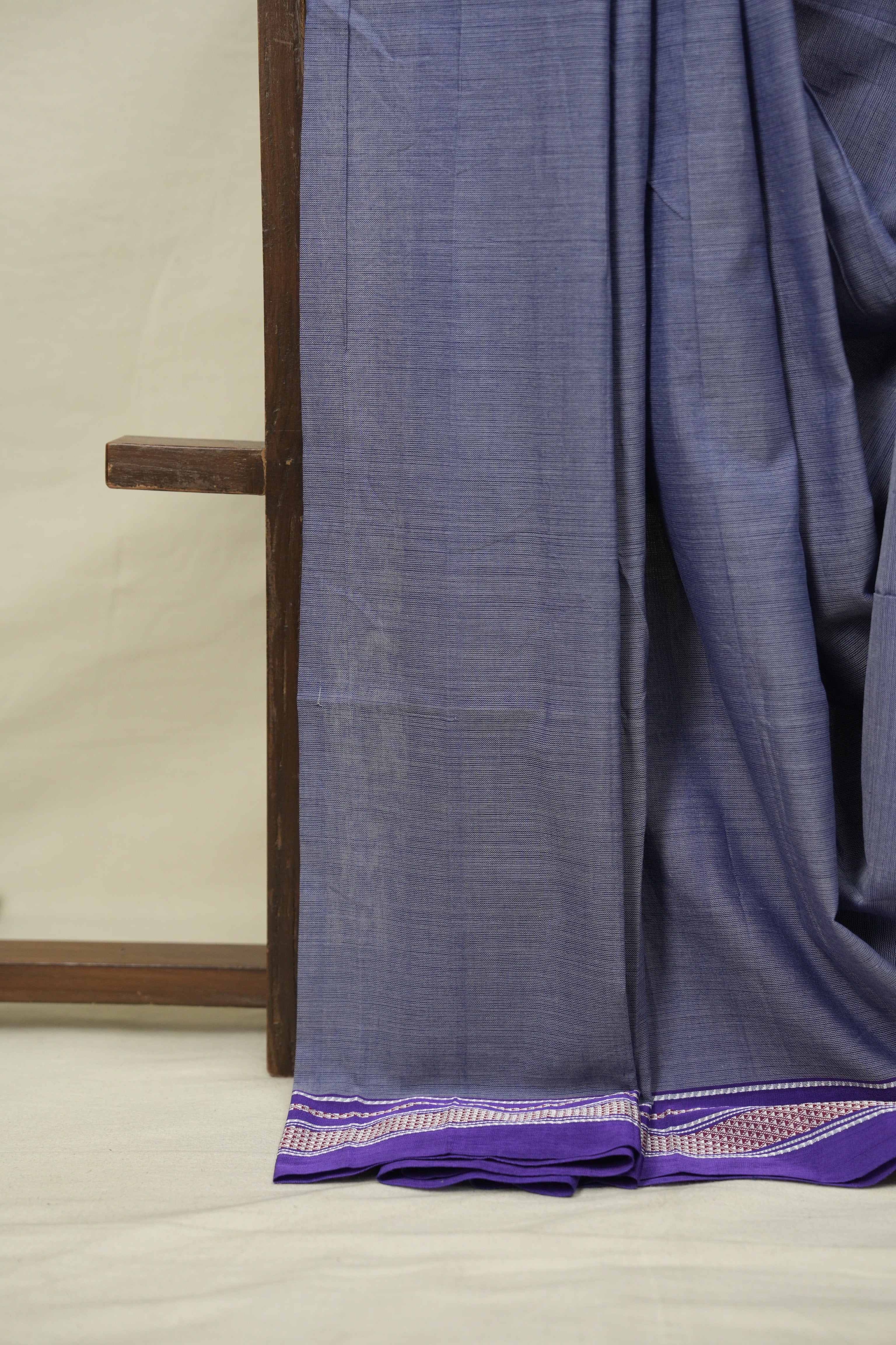 Lavender Cotton Ilkal Saree - SRLCIS1026