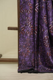 Purple Modal Silk Saree -SRPMSS765
