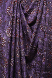 Purple Modal Silk Saree -SRPMSS765