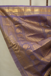 Sand Beige Gadwal Cotton Silk Saree - SRSBGCSS191