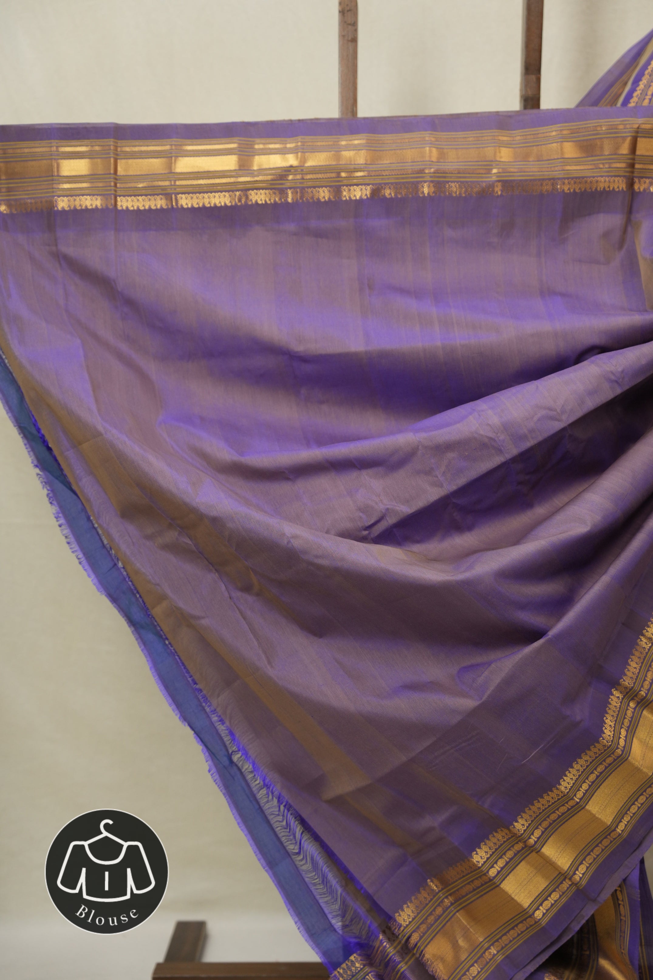 Sand Beige Gadwal Cotton Silk Saree - SRSBGCSS191