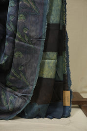 Blue Modal Silk Saree -SRBMSS764