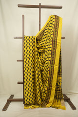 Yellow Modal Silk Saree -SRYMSS762