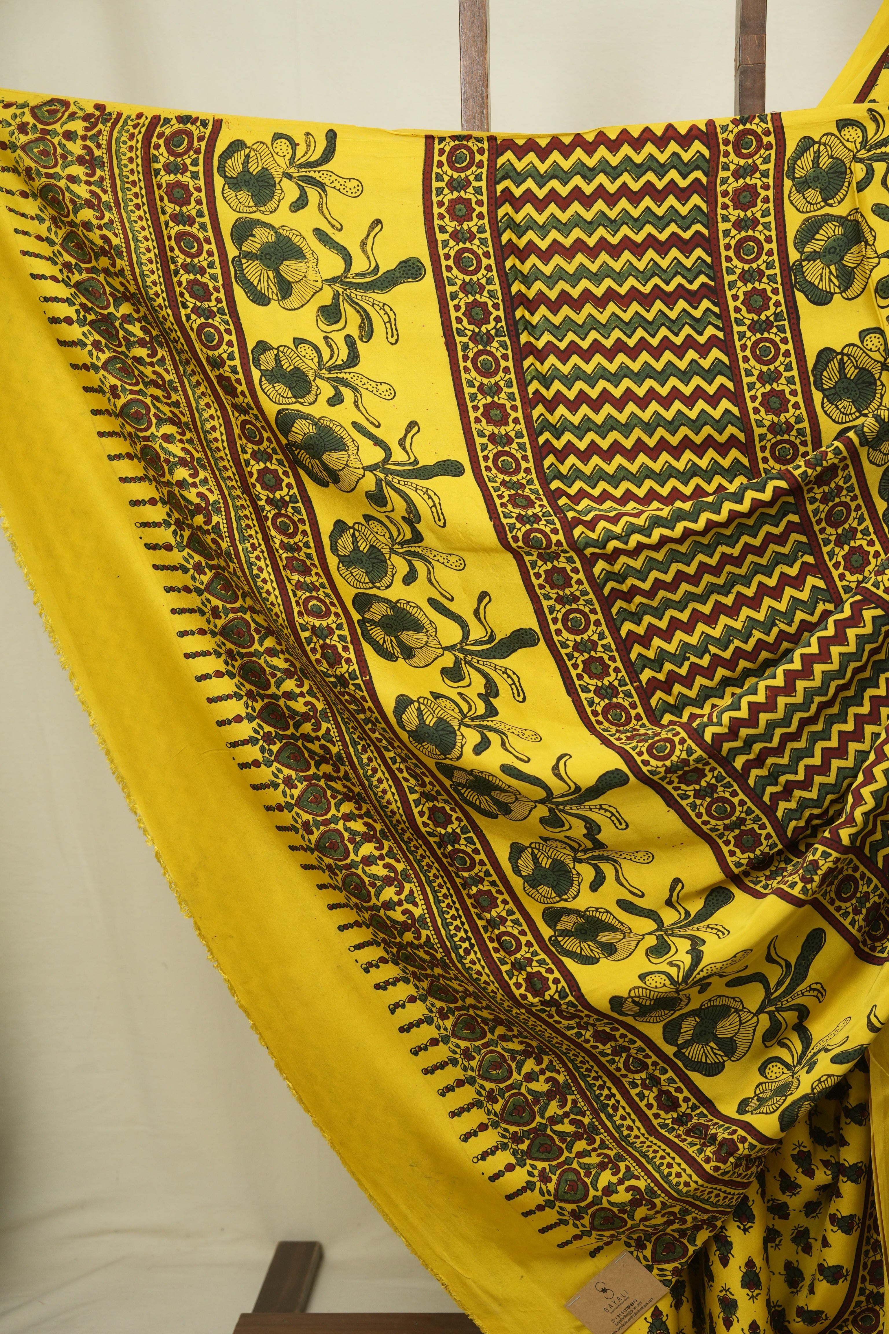 Yellow Modal Silk Saree -SRYMSS762