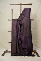 Purple Raw Silk Saree - SRPRSS852