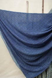 Blue HBP Modal Silk Saree - SRBMSS481