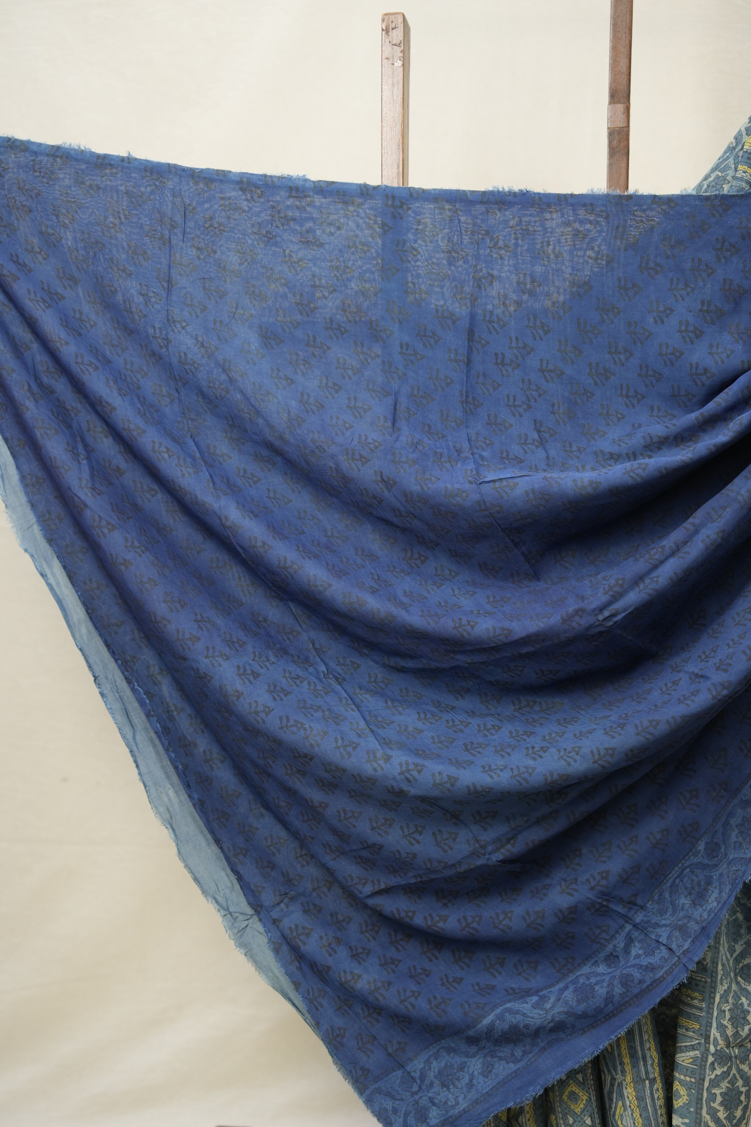 Blue HBP Modal Silk Saree - SRBMSS481