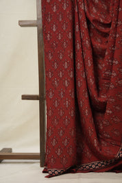 Maroon HBP Modal Silk Saree - SRMMSS479