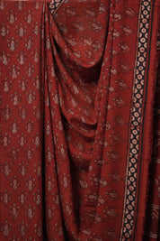 Maroon HBP Modal Silk Saree - SRMMSS479