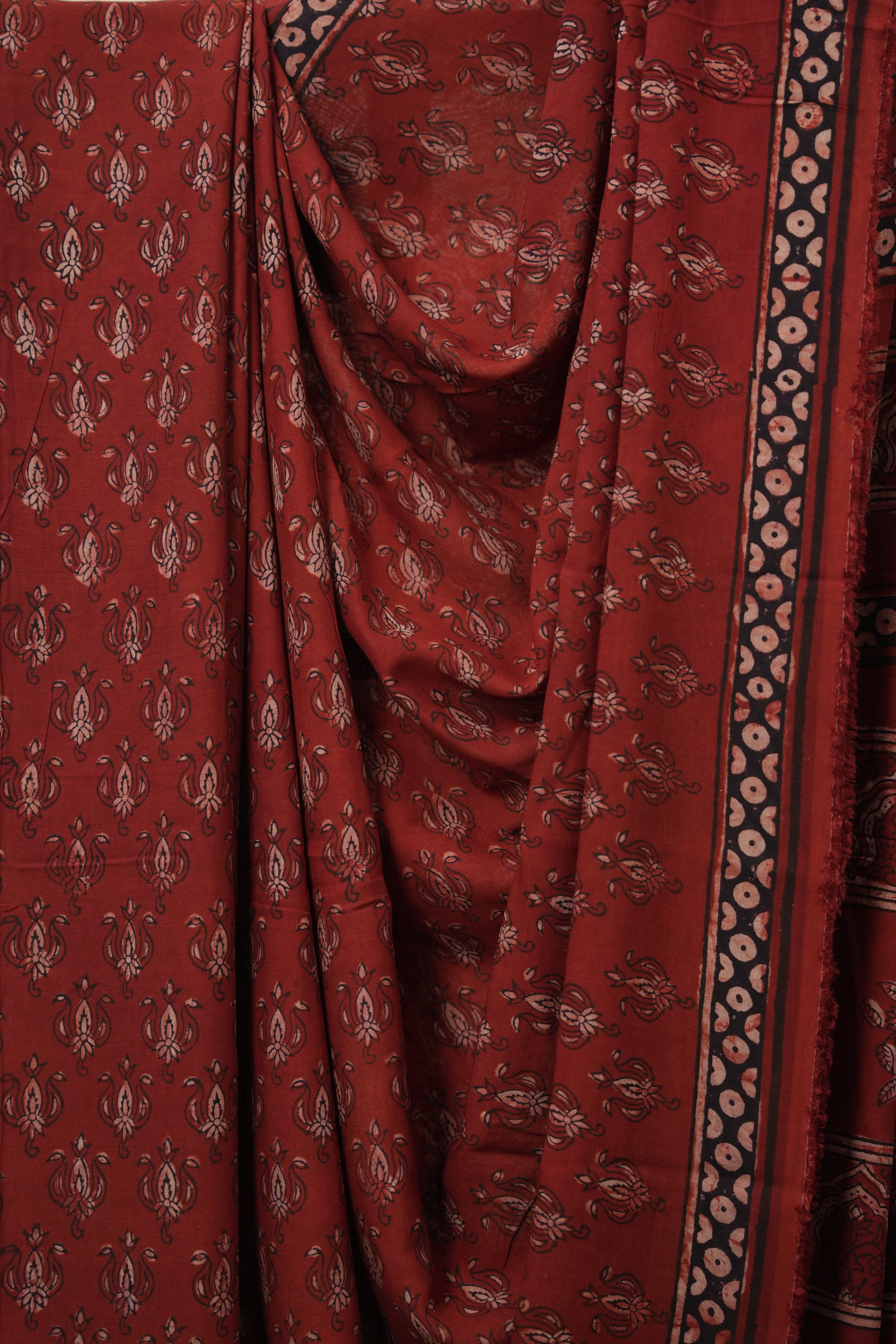 Maroon HBP Modal Silk Saree - SRMMSS479