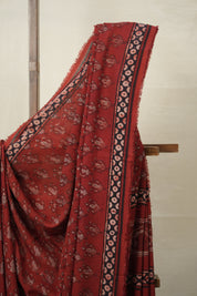 Maroon HBP Modal Silk Saree - SRMMSS479
