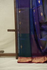 Multicolour Maheshwari Saree - SRMMS1238