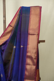 Multicolour Maheshwari Saree - SRMMS1238