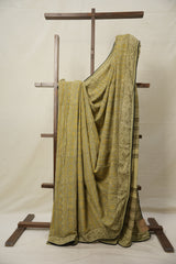 Light Green HBP Modal Silk Saree - SRLGMSS484