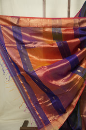 Multicolour Maheshwari Saree - SRMMS1238