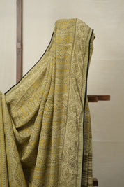 Light Green HBP Modal Silk Saree - SRLGMSS484