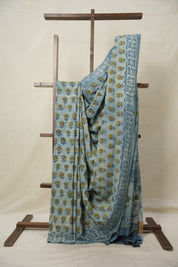 Light Blue HBP Modal Silk Saree - SRLBMSS486