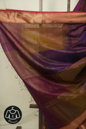 Multicolour Maheshwari Saree - SRCBMS1237