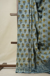 Light Blue HBP Modal Silk Saree - SRLBMSS486