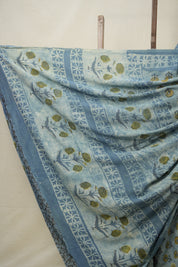Light Blue HBP Modal Silk Saree - SRLBMSS486