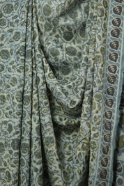 Green Blue HBP Modal Silk Saree - SRGBMSS485