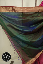 Rani Pink Maheshwari Saree - SRRPMS1235