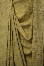 Sage Green HBP Modal Silk Saree - SRSGMSS487
