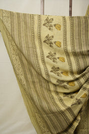 Sage Green HBP Modal Silk Saree - SRSGMSS487