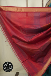 Peacock Green Maheshwari Saree - SRPGMS1242