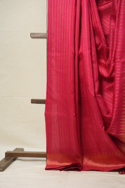 Pink Raw Silk Saree - SRPRSS907