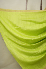Parrot Green Matka Silk Saree - SRPGMSS78
