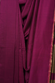 Rani Pink Maheshwari Saree - SRRPMS666