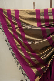 Rani Pink Maheshwari Saree - SRRPMS666