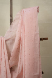 Baby Pink Matka Silk Saree - SRBPMSS76