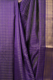 Purple Raw Silk Saree - SRPRSS889