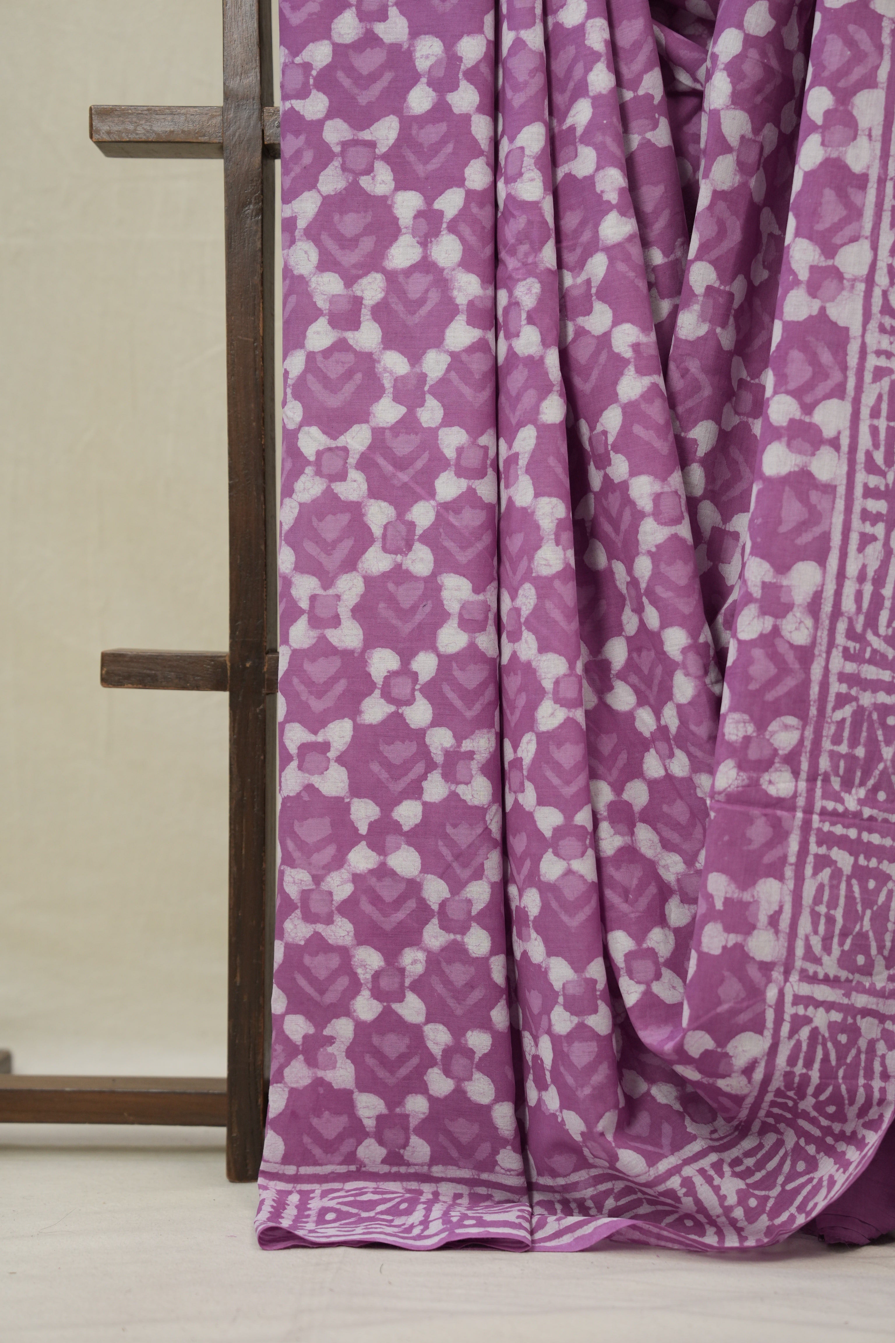 Light Pink HBP Cotton Saree - SRLPCS3379