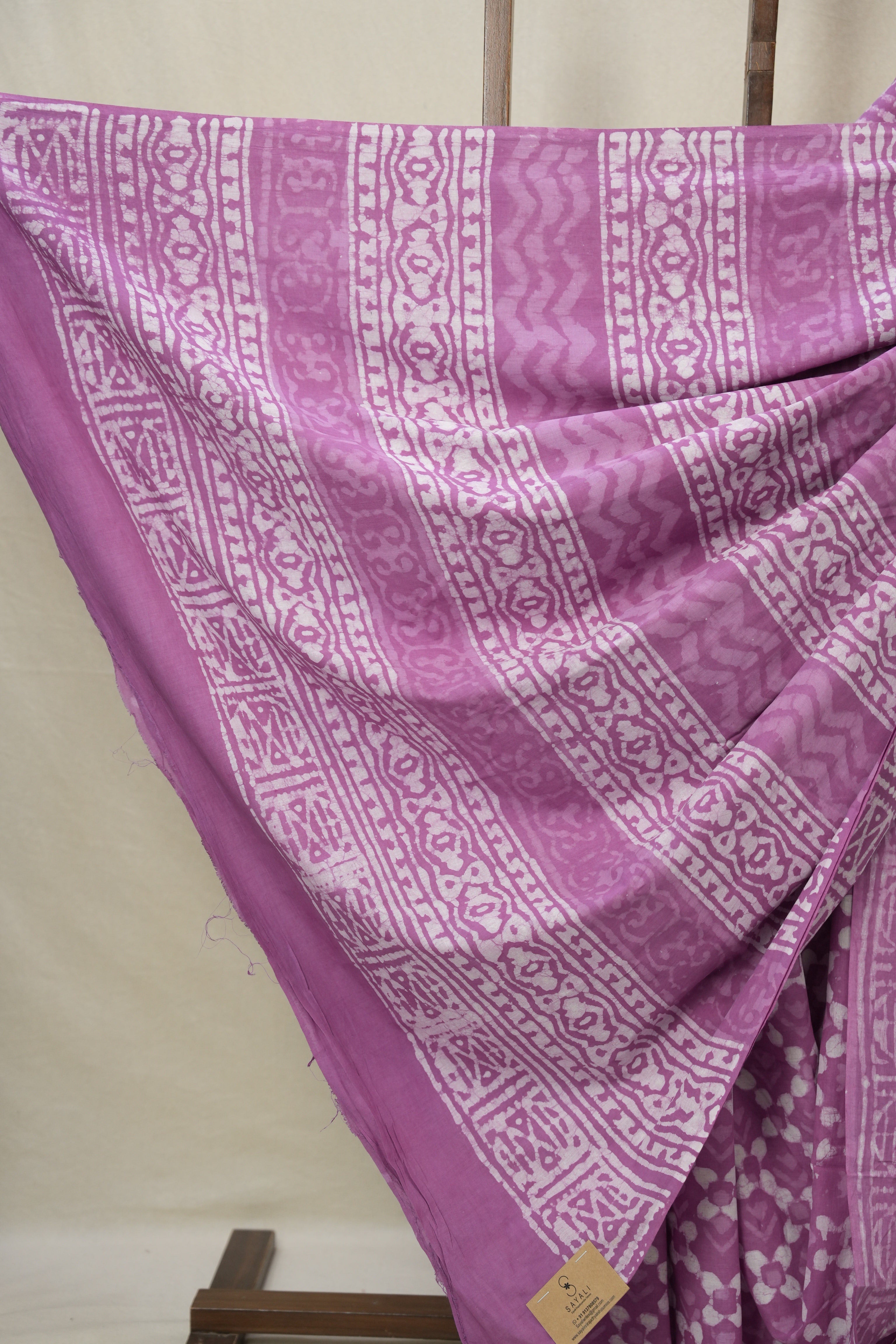 Light Pink HBP Cotton Saree - SRLPCS3379