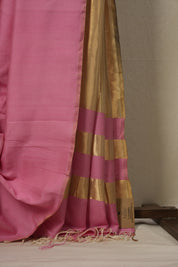 Pink Maheshwari Saree - SRPMS662