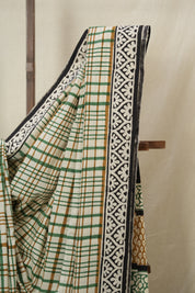 Cream HBP Cotton Saree - SRCCS3378
