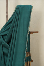 Rama Green Maheshwari Saree - SRRGMS661
