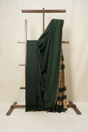 Green Maheshwari Saree - SRGMS660
