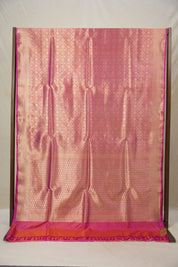 Kesaria Banarasi Silk Saree - Saavari - SSKBSS47