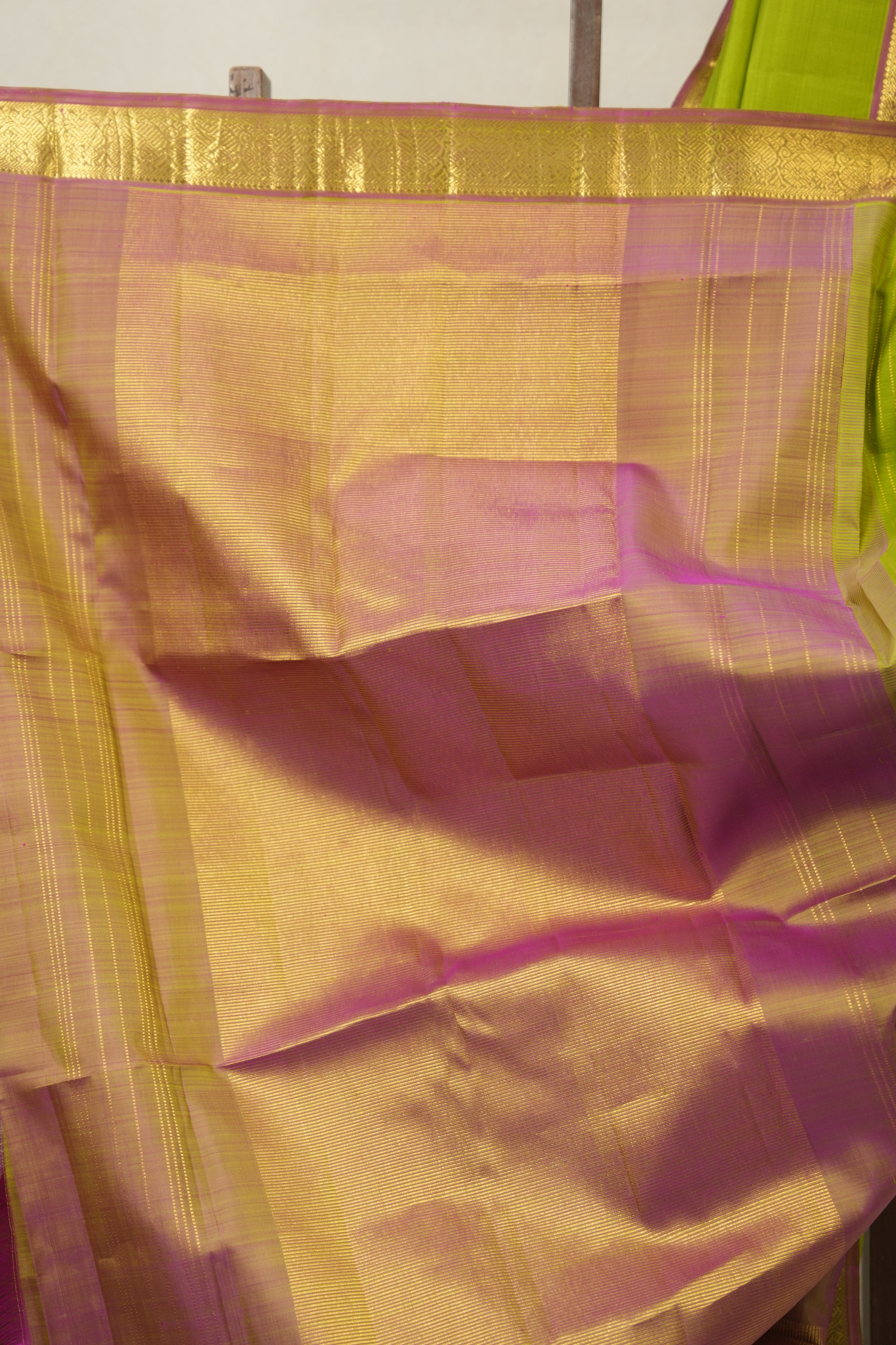 Parrot Green Kanjivaram Silk Saree - SRPGKSS1061