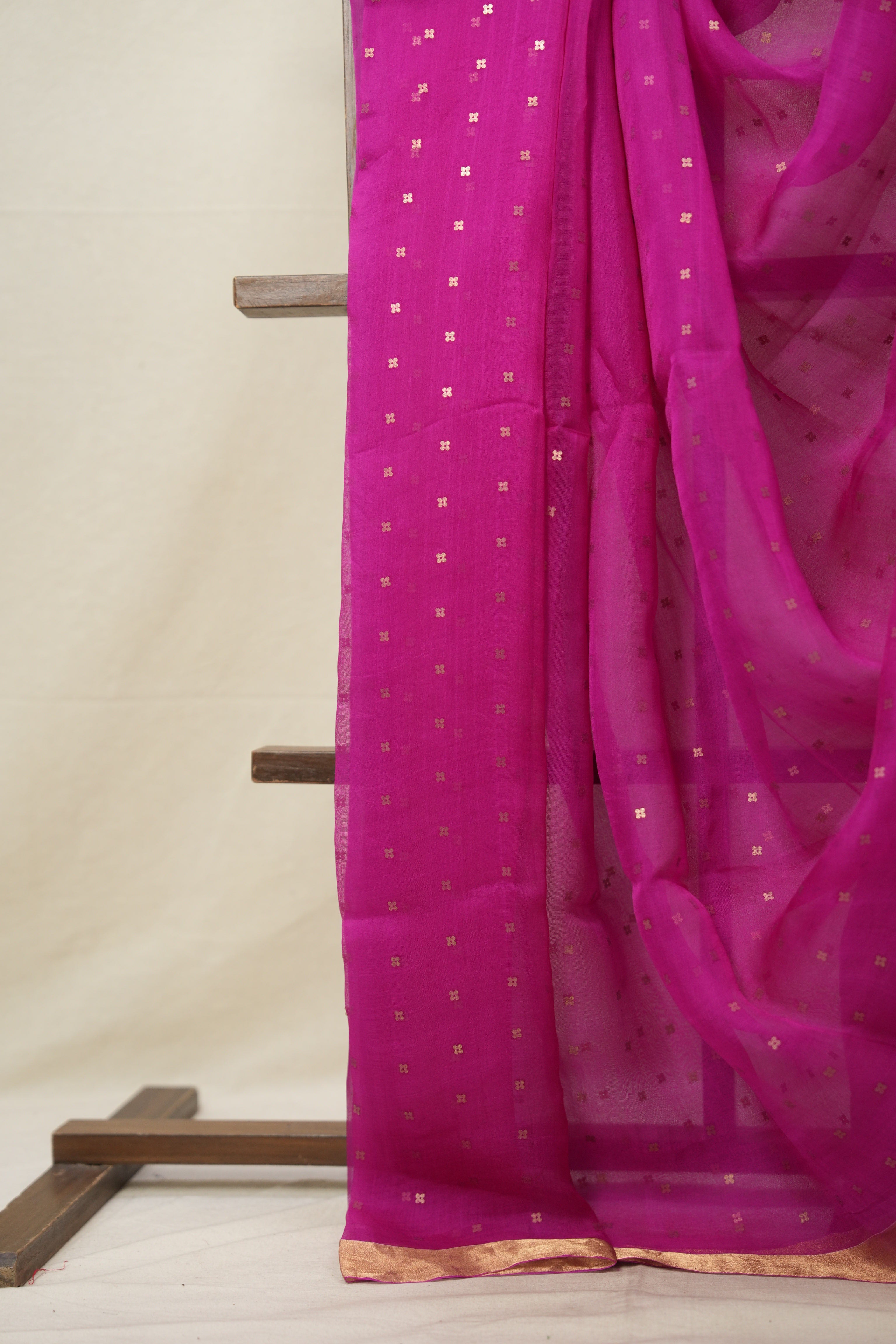Rani Pink Matka Silk Saree - SRRPMSS87