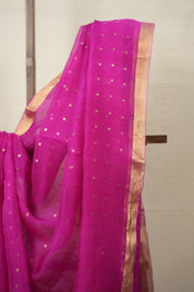 Rani Pink Matka Silk Saree - SRRPMSS87