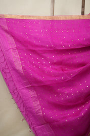 Rani Pink Matka Silk Saree - SRRPMSS87