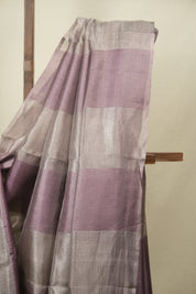 Purple Tissue Tussar Silk Saree - SRPTTSS612